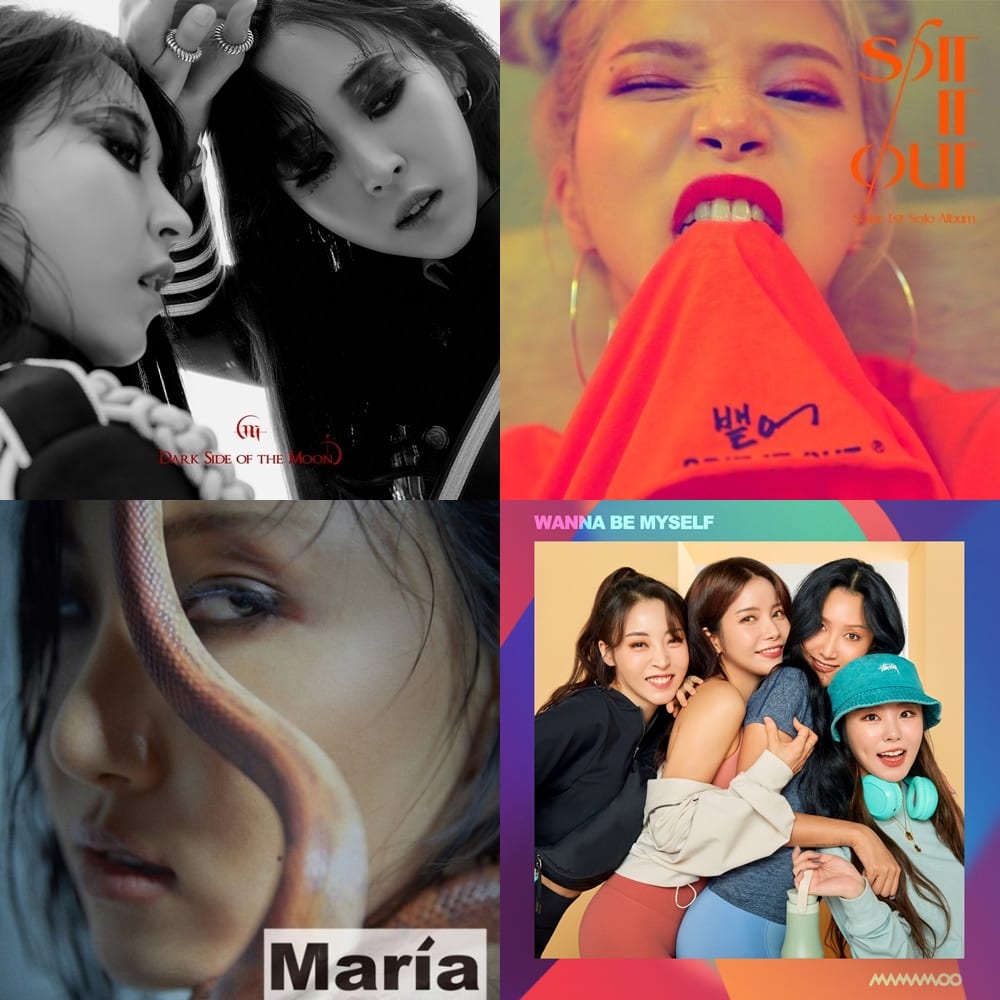 MAMAMOO Dominates the Top 3 of This Year   s List of  Female Artists with the Best First Week Album Sales    - 31