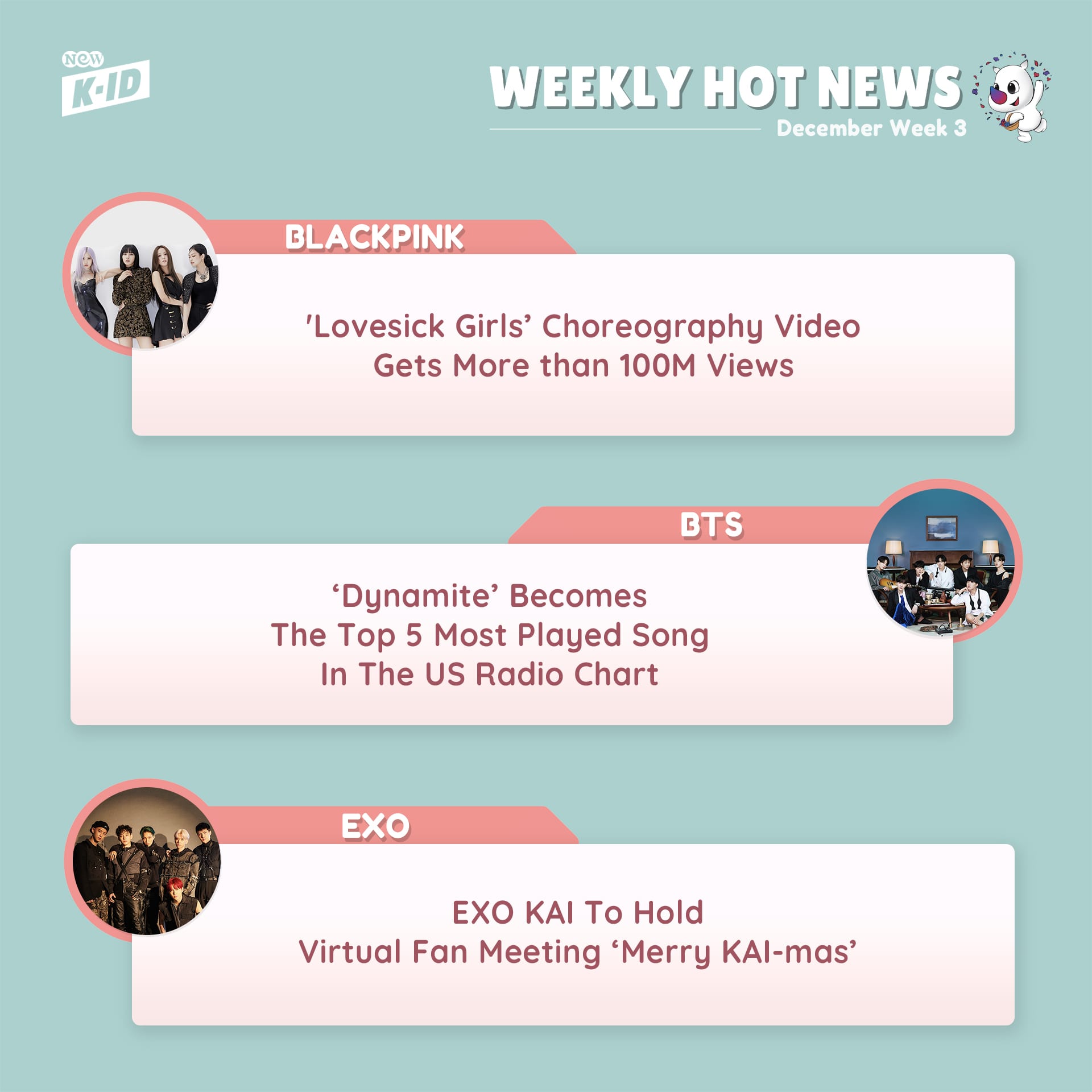 BLACKPINK Tops NEW K ID   s Weekly Chart As BTS Jumps Up - 97