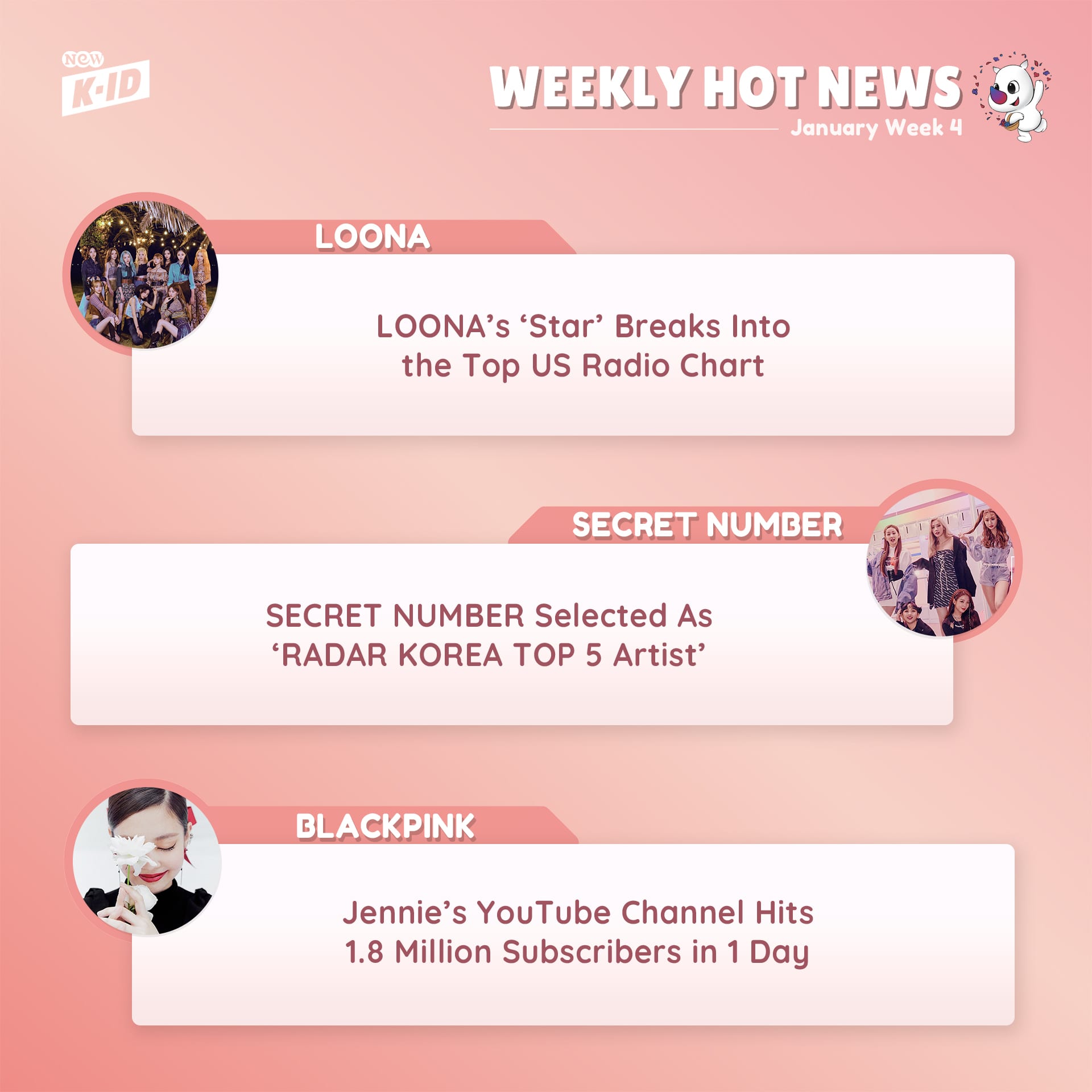 BLACKPINK Rises To The Top in NEW K ID   s Weekly Chart - 90