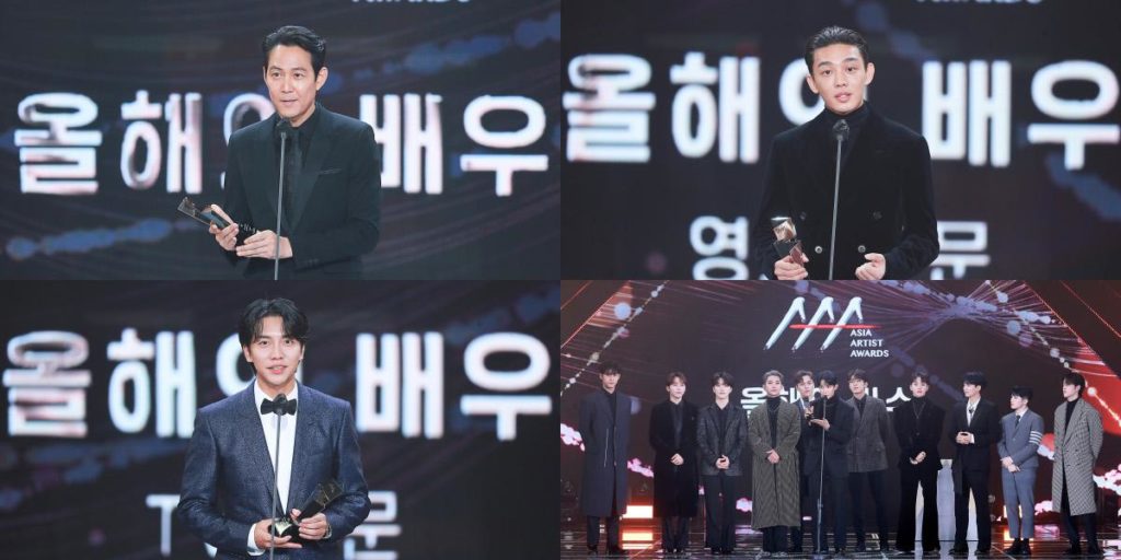 Winners of the 2021 Asia Artist Awards - ZAPZEE - Premier Korean