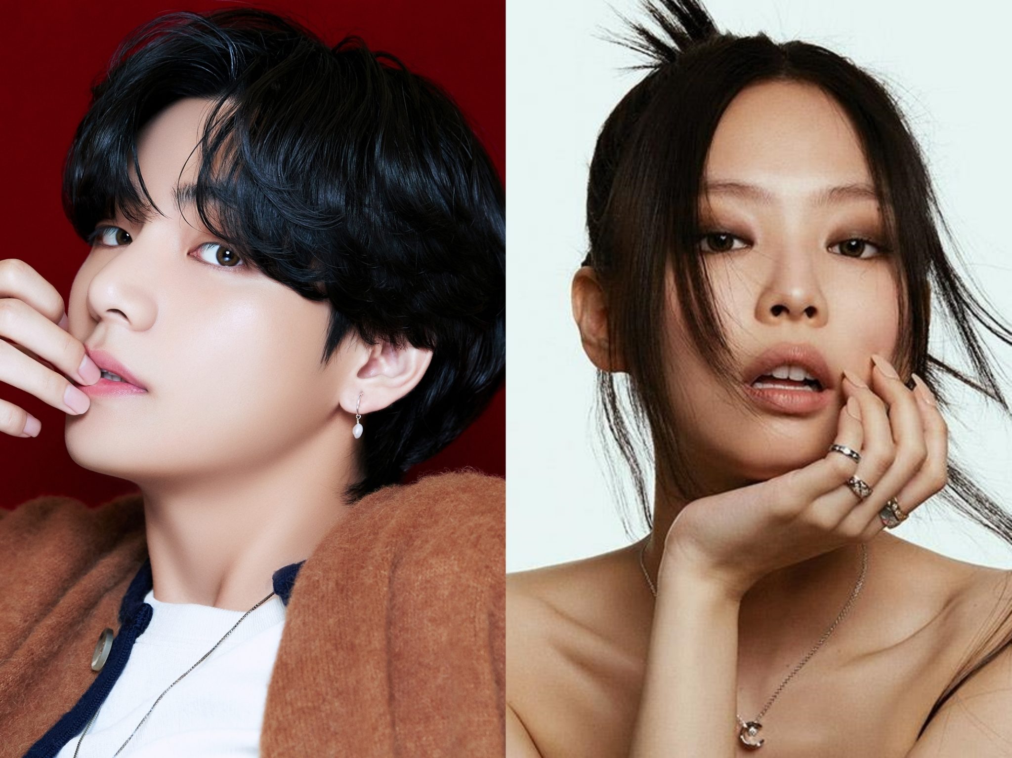 BLACKPINK's Jennie and BTS' V Spotted Together + HYBE and YG