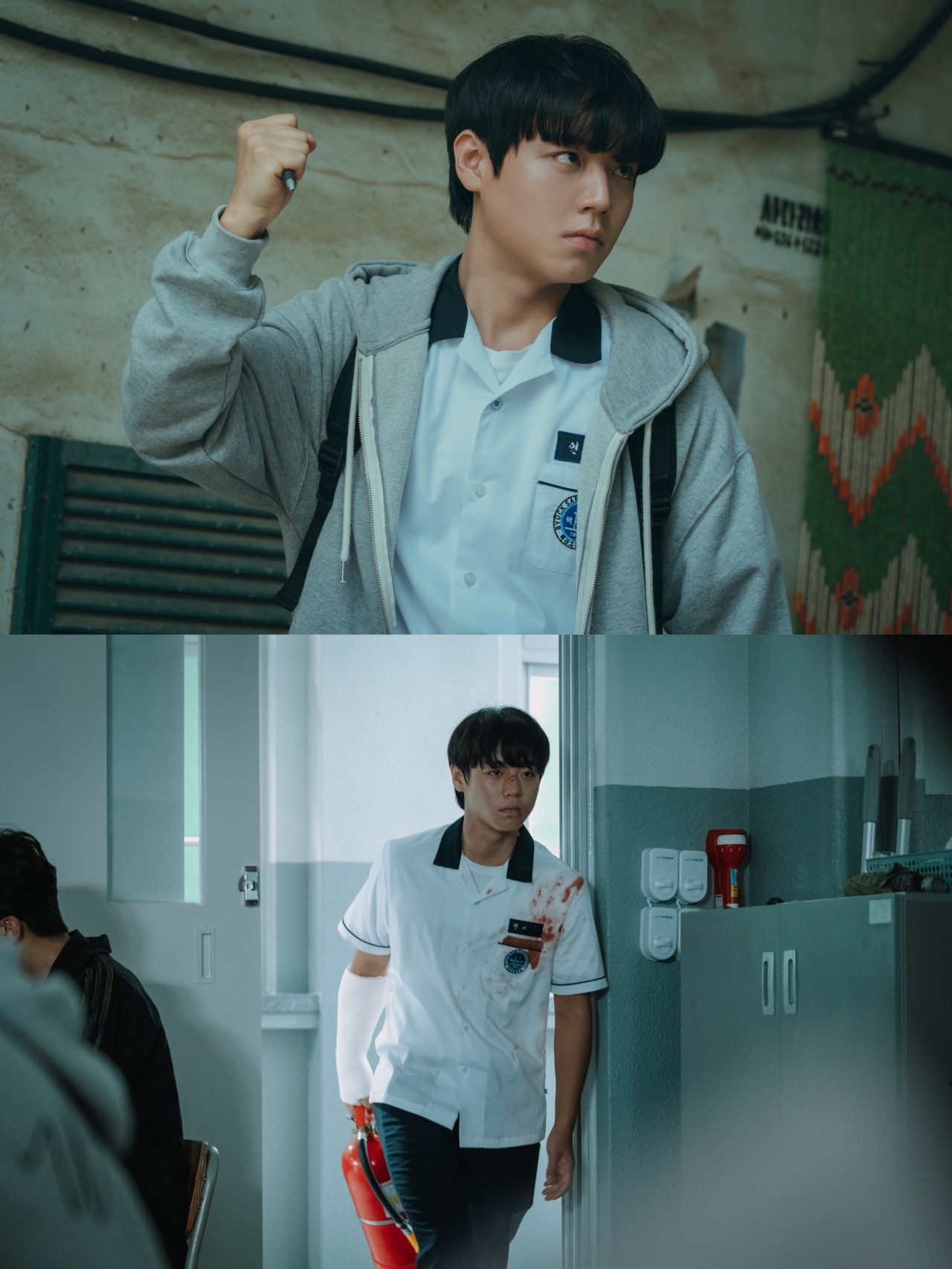 Park Ji Hoon Confronts Violence to Survive in Jungle like School in New Stills From  Weak Hero Class 1  - 23