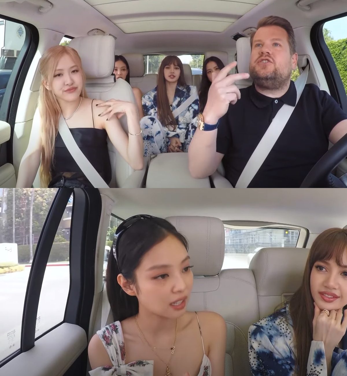 BLACKPINK james corden