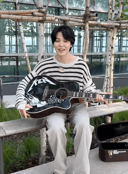 Barbie' Star Ryan Gosling Gifts BTS Jimin Guitar Along With A Special Video  Message