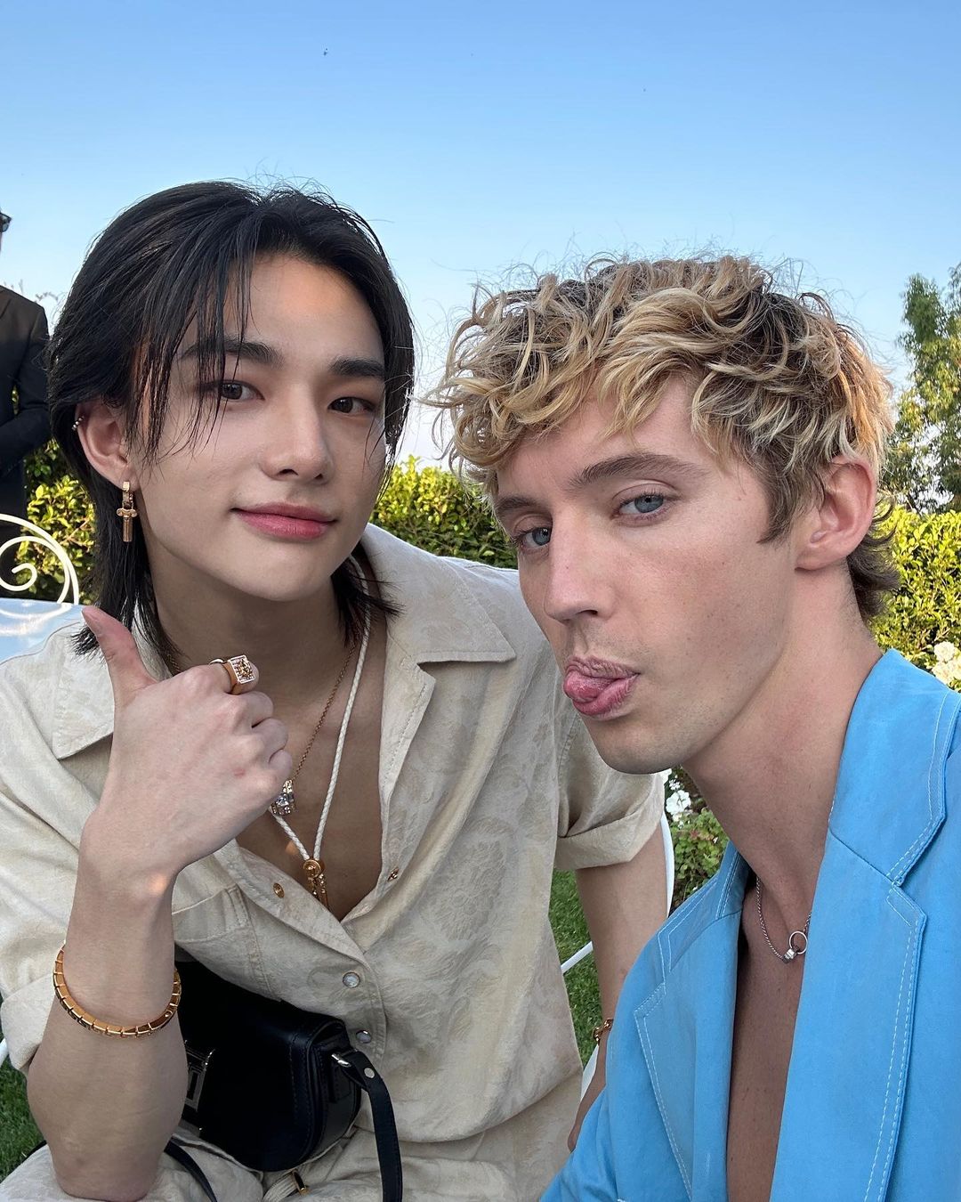 troye sivan hyunjin