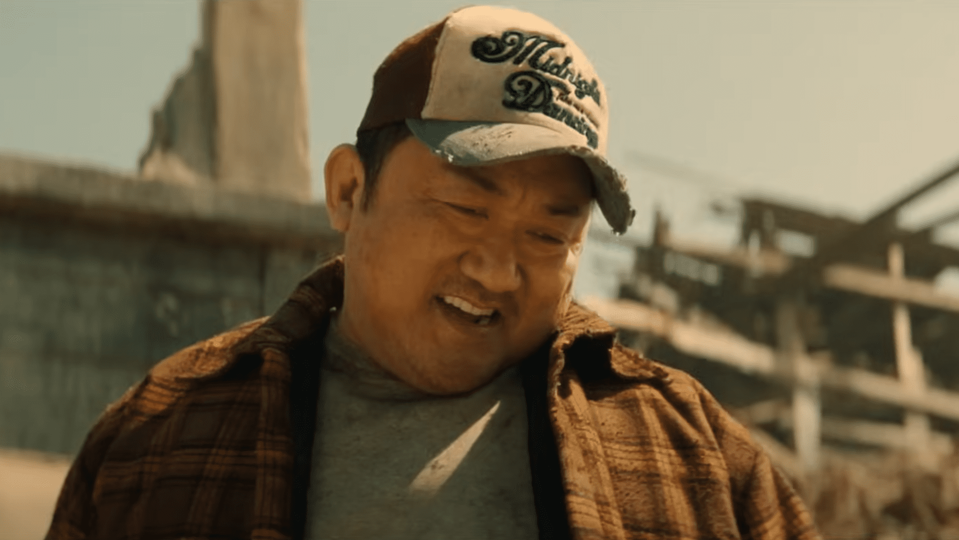 Ma Dong-Seok Badland Hunters Grey Jacket