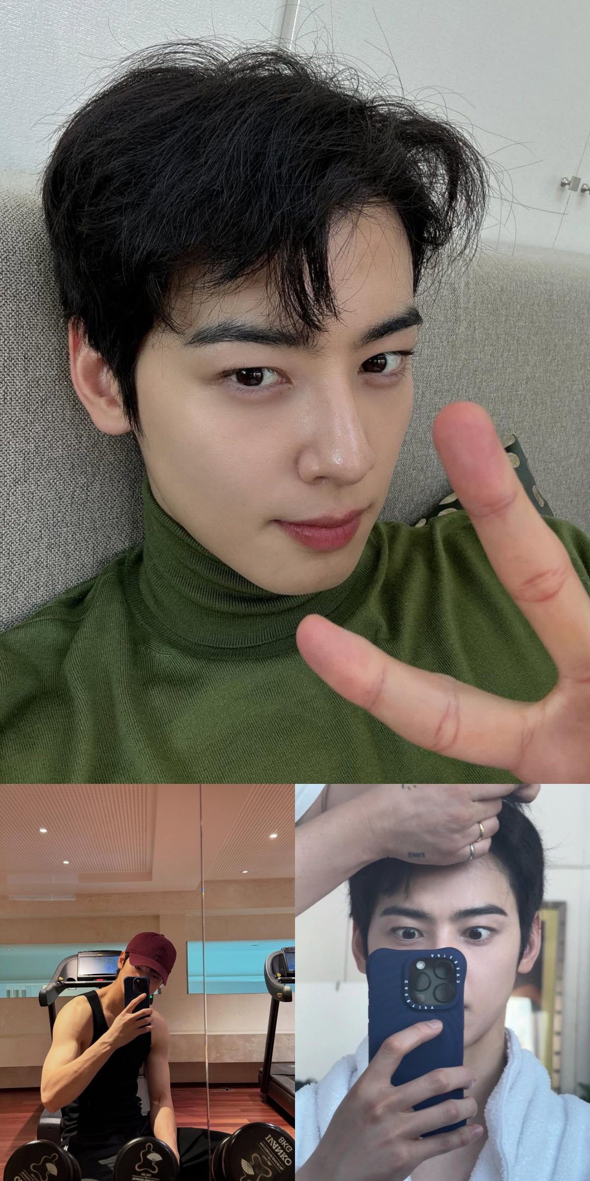 cha eun woo paris fashion week 2025