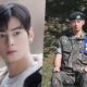 cha eun woo military update