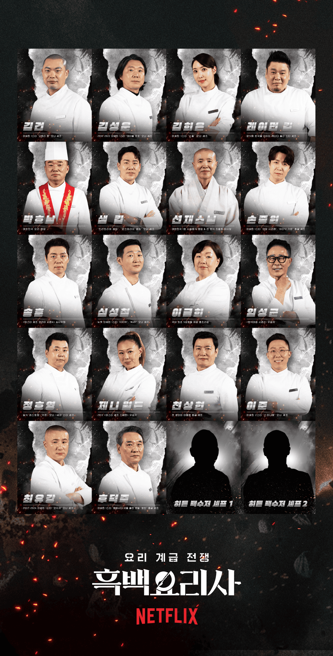 Culinary Class Wars 2 chefs