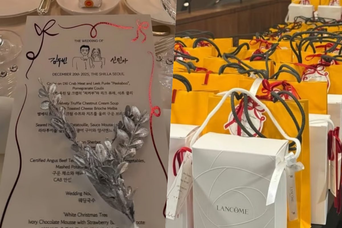 kim woo bin shin mina wedding gift