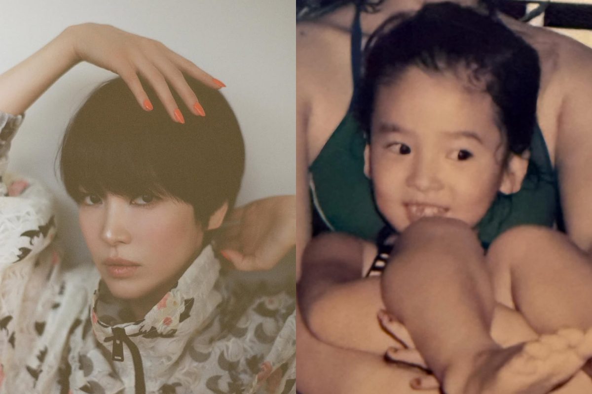 song hye kyo childhood photos
