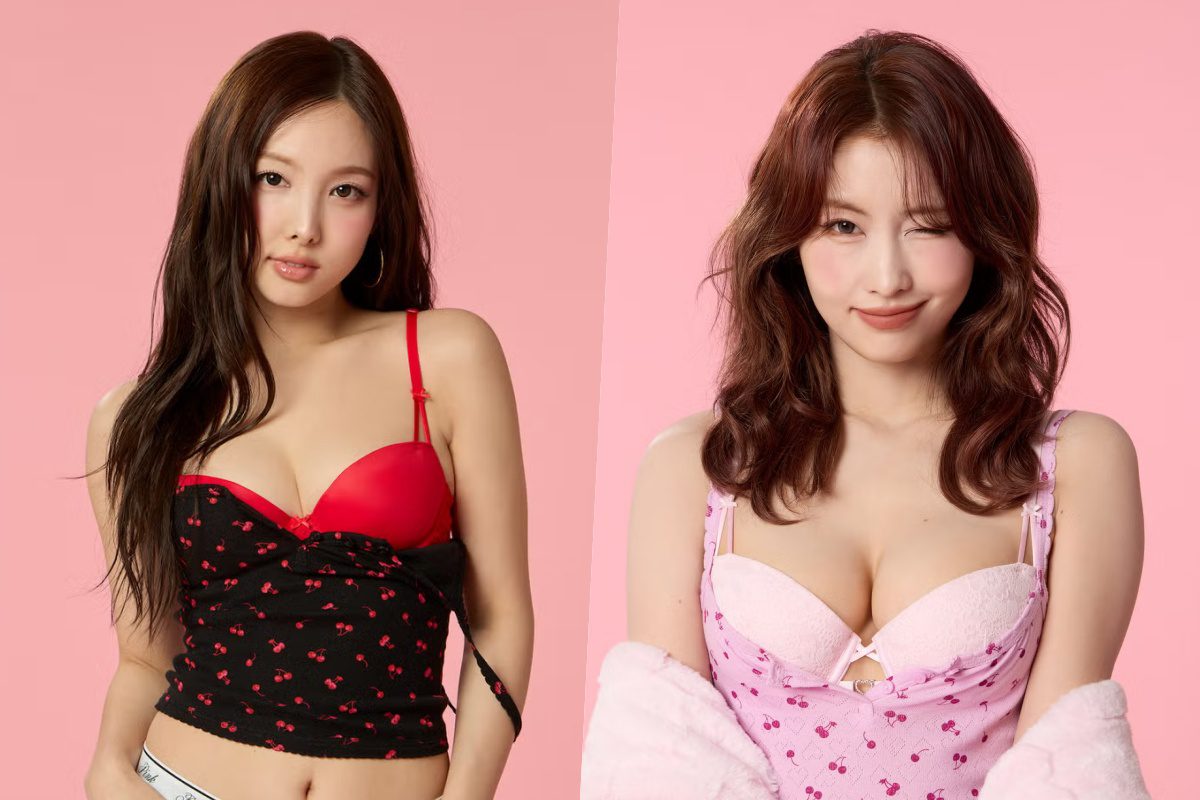 twice victoria's secret pink