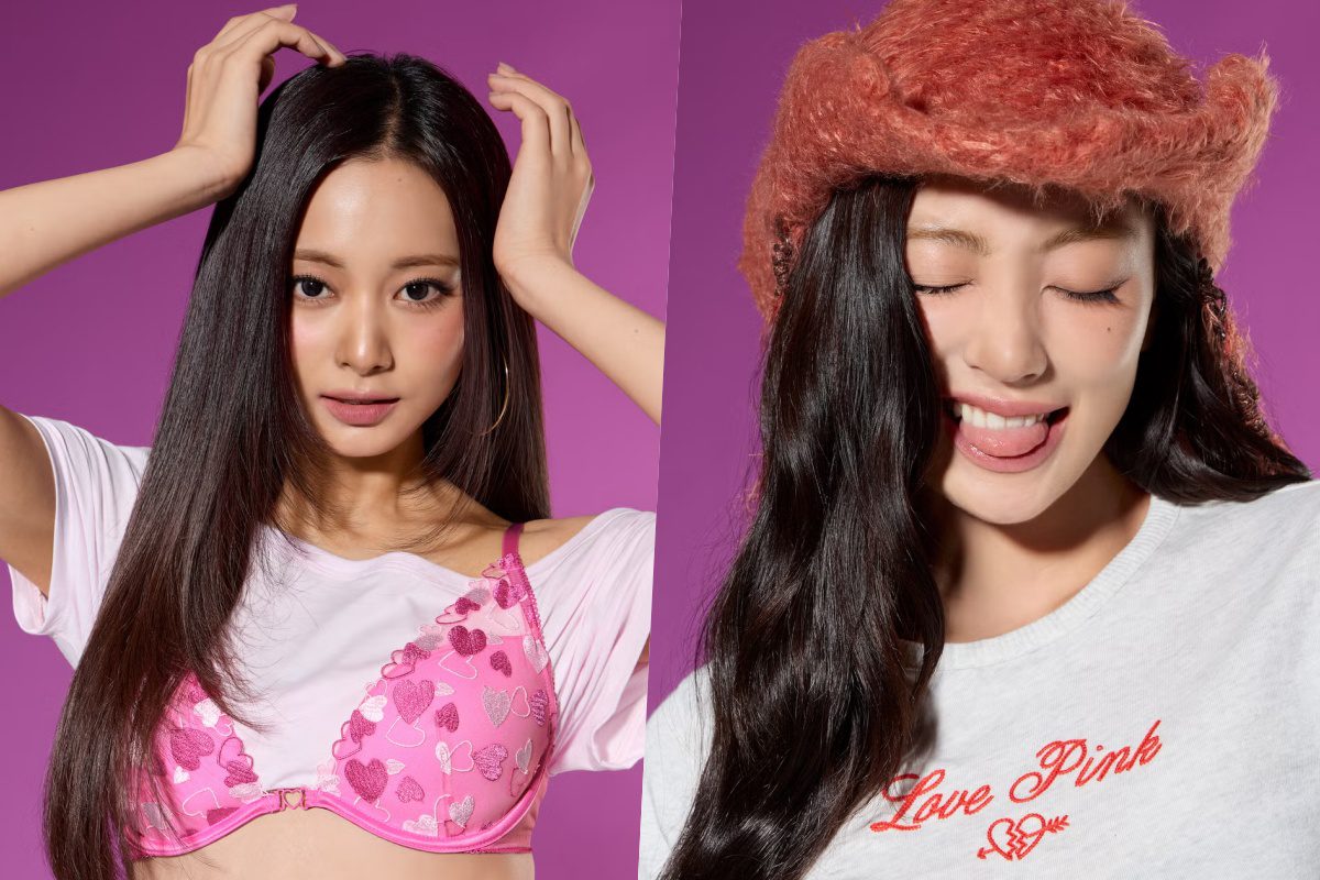 twice victoria's secret pink