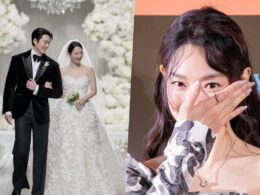 shin mina wedding tears