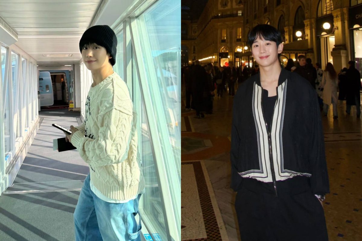 Jung Hae In Milan Fashion Week