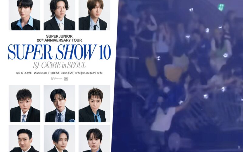 super junior concert accident