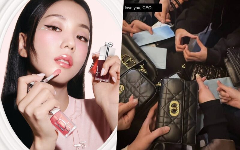blackpink jisoo dior gift