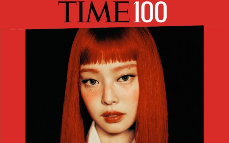blackpink jennie time 100