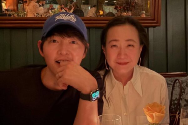 Song Joong Ki Spotted in New York With ‘Pachinko’ Author Min Jin Lee