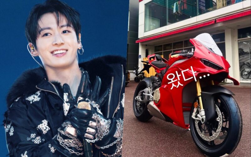 jungkook motorcycle