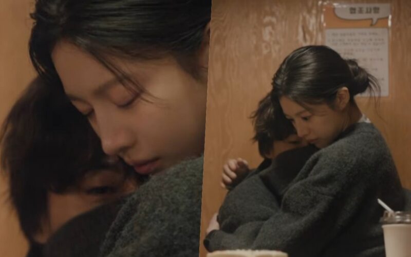We Are All Trying Here hug scene