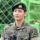 bts v military friend