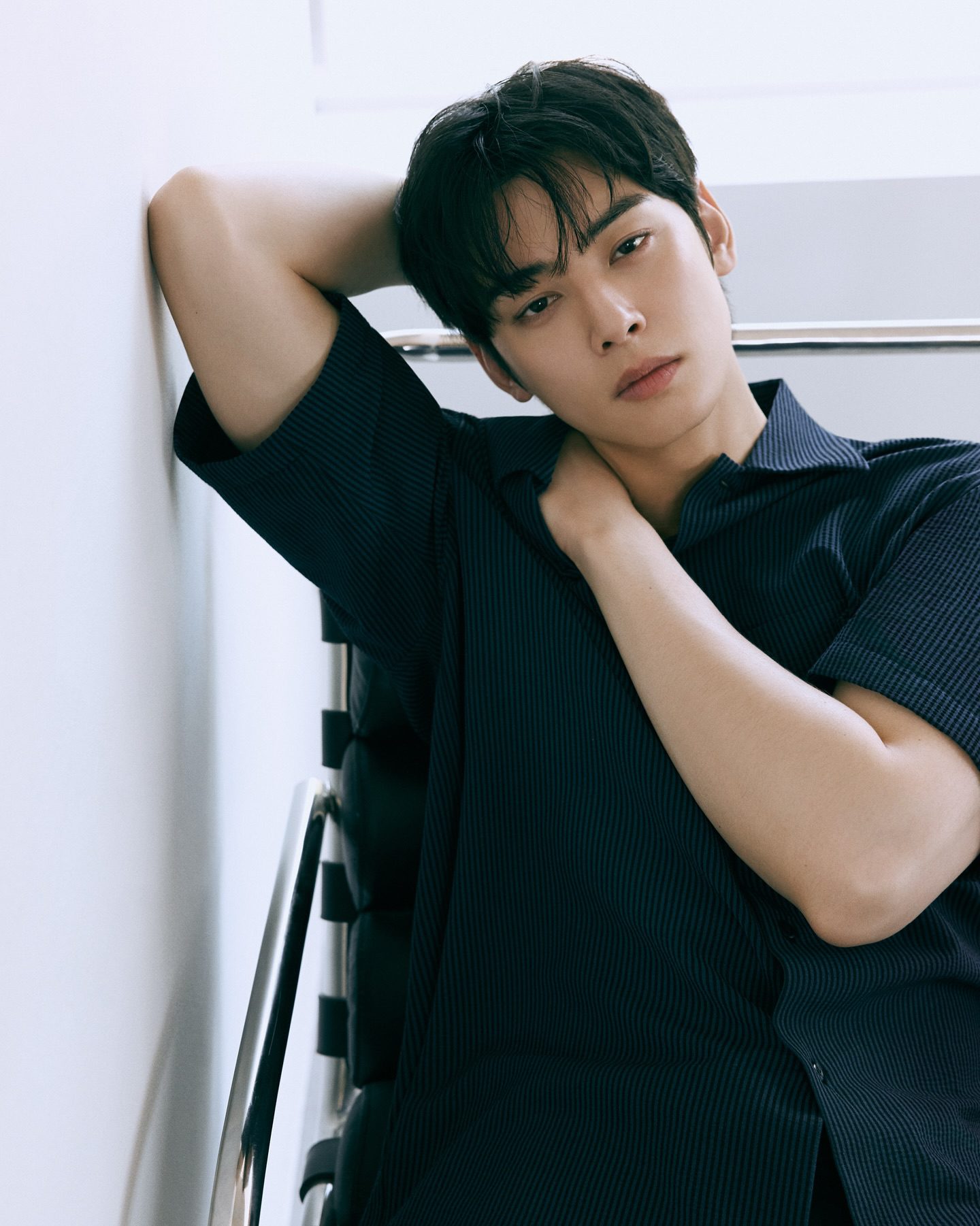 cha eun woo military