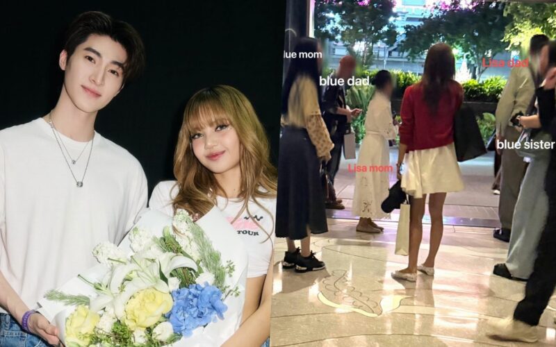 blackpink lisa Blue Pongtiwat