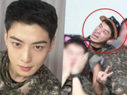 cha eun woo military