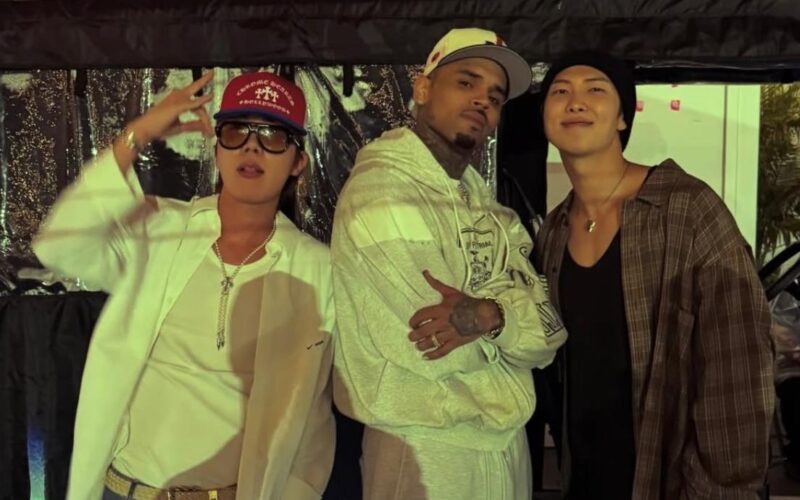 chris brown bts fan