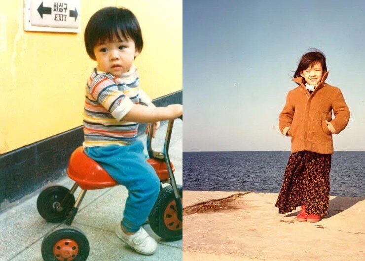 son ye jin childhood photos
