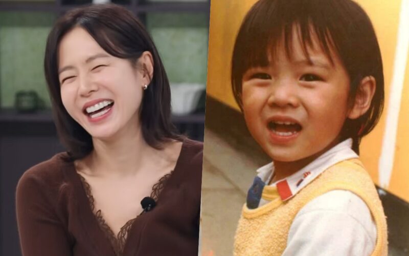 son ye jin childhood photos