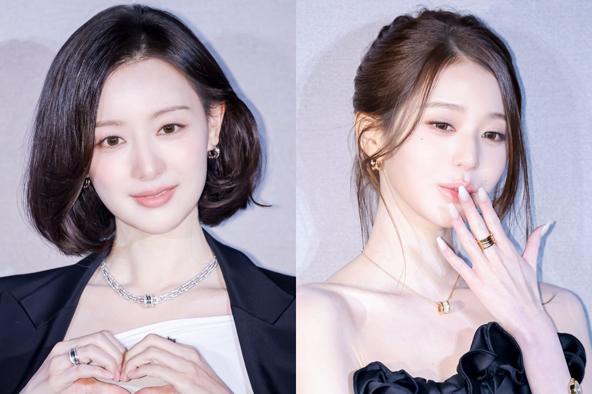 Jang Wonyoung Kim Ji Won BVLGARI